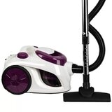 Aspirator fara sac Hausberg HB-2005 Cyclone Vacuum Cleaner, 3L, 700W, 79dB, Alb/Mov